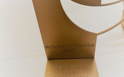 ‘Stewardship in public administration’ award from ENVISIA Boards of Elite