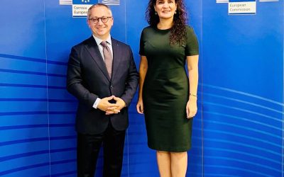 Meeting Luca Tagliaretti, executive director of the European Cybersecurity Competence Centre