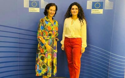 Meeting with the new Austrian ambassador to Romania Ulla Krauss-Nussbaumer