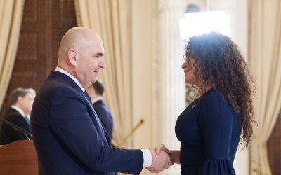 Meeting interim President of Romania, Ilie Bolojan